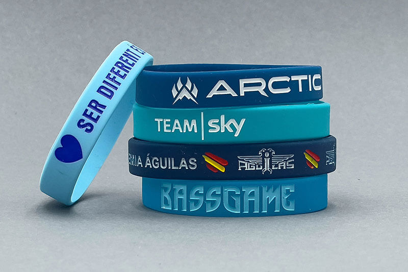 Proceso de fabricación de pulseras de silicona paso a paso